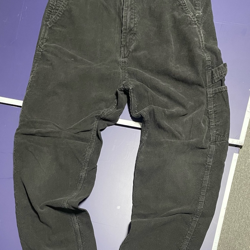 H&M Black Corduroy Pants with Durable Design